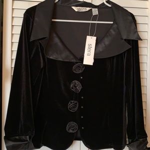 Stera Black Blouse / NWT